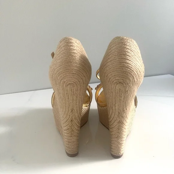 NEW AUTHENTIC GUCCI SWAROVSKI WEDGES - Picture 10 of 17